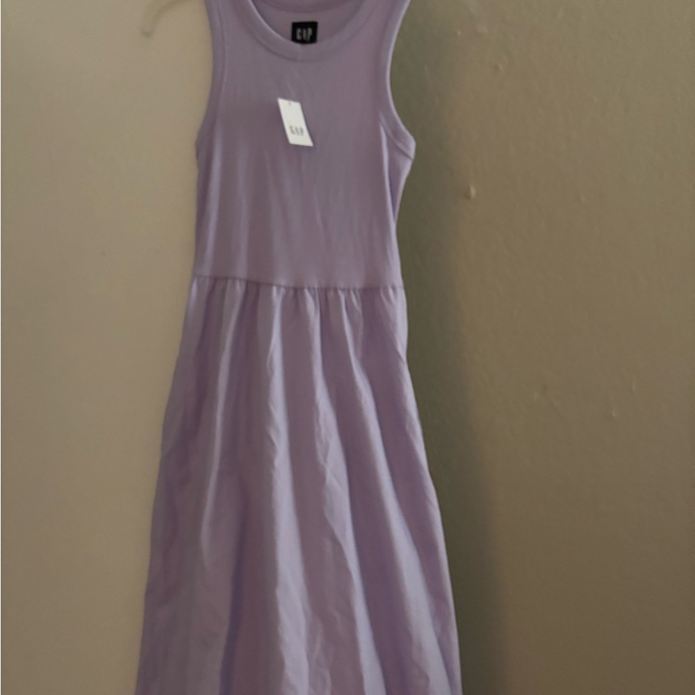 Women's purple Striped Midi Dress - XXS #7